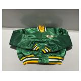 NFL Pro Line by Starter Green Bay Packers Satin Jacket Size XL