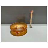 Marigold Iridescent Carnival Glass Tableware