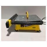QEP 650XT Wet Tile Saw...powers on