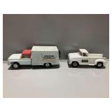Nylint and Tonka Pressed Steel Toy Trucks