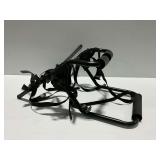 Black Trunk Mount Bicycle Rack with Straps