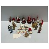 Assorted Christmas Tree Ornaments and Holiday Decor