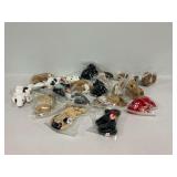 Ty Beanie Babies Dog Plush Toys with Storage Bags