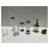 Keystone Beater Jar, Glass Churn, and Other Collectible Glass Kitchen Utensils
