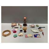 Sewing Tools and Vintage Pincushions