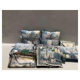 Thomas Kinkade Winter Themed Cushions, Placemats, Table Runner, and Tapestries