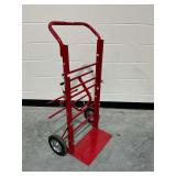 Red Wire Spool Cart