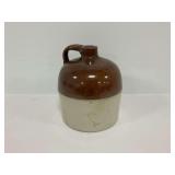 Stoneware Jug with Brown Top