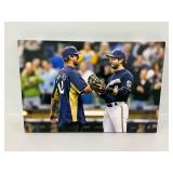 Milwaukee Brewers Baseball Print on Canvas