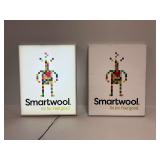 (2) Smartwool Lighted Signs with (1) Plug... both work...