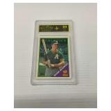 Mark McGwire 1988 Topps Baseball Card 580 All-Star Grading Co Mint 0