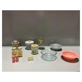 Kitchenware and Containers with Salt and Pepper Shakers