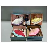 (5) Madame Alexander Dolls with Original Boxes