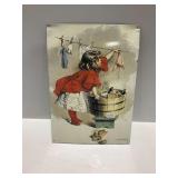 Contemporary Ivory Soap Metal Advertising Sign