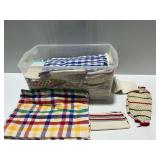 Vintage Kitchen Linens Assortment ... see photos and description