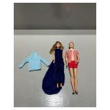 Vintage Mattel Dolls with Outfits