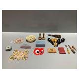 Sewing Tools and Vintage Crocheted Work