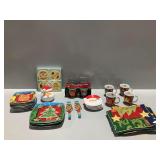 Christmas Dinnerware and Table Linens