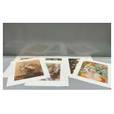 Group of Unframed Fine Art Prints