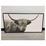 Framed Highland Cow Wall Art