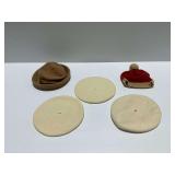 Vintage Hats and Berets Including Made in England Berets