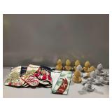 Holiday Stockings, Hanging Tapestry, and Mantel Hooks