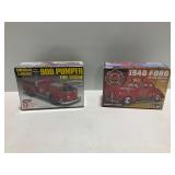 Ford Fire Chief and American LaFrance 900 Pumper Fire Engine Models