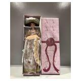 Crimson Collection Fine Porcelain Doll In Box