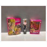 (3) Mattel Barbie Dolls with Hawaiian Barbie and Beauty Secrets Barbie