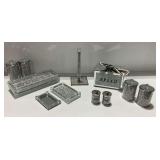 Crushed Crystal Kitchen Accessory Set...some damage