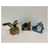 (3) Jim Beam Duck Decanters... Empty