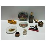 Decoratives and Collectibles Including Frederick Cooper Lamp (needs shade)