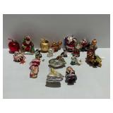 Figural Blown Glass Tree Ornaments Assortment