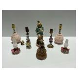 Ceramic and Glass Lamps and Figurines