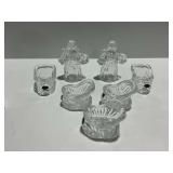7-Piece 24% Lead Crystal Holiday Tableware