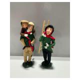 (2) Byers Choice "A Christmas Carol" Character Figures