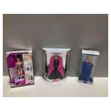 (3) Barbie Dolls Including 35th Anniversary 1959 Reproduction