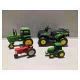 John Deere and International Harvester Toy Vehicles