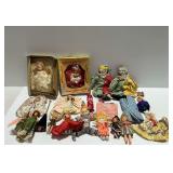 Variety of Collectible Vintage Dolls