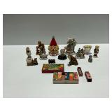 Occupied Japan and Other Figurines and Vintage Boxed Toy Set