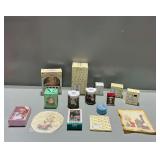 Group of Precious Moments and Hallmark Enesco Items