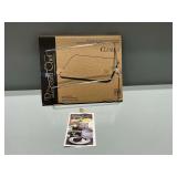 Pampered Chef Rectangular Stone Bakeware Set with Rack