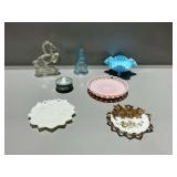 Vintage Decorative Glass and Ceramic Tabletop Items