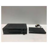 Sony AV Control Amplifier and CD/DVD Player ... power on