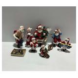 Vintage Possible Dreams Clothtique Santa Figurines and Accessories