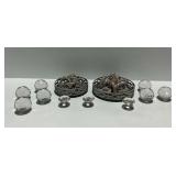 Decorative Crystal Balls and Embellished Trays