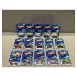 (15) Hot Wheels Diecast Vehicles on Original Blister Cards