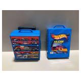 (2) Hot Wheels Toy Car Storage Cases