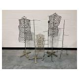 Wire Dress Forms and Display Stands