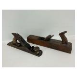 (2)  Wood Planes Including Stanley Hand Plane